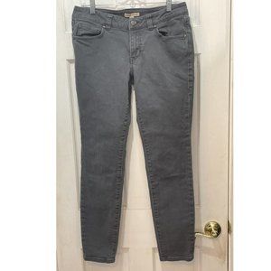 CAbi Low Rise Skinny Leg Grey Denim Jeans Women's Size 6